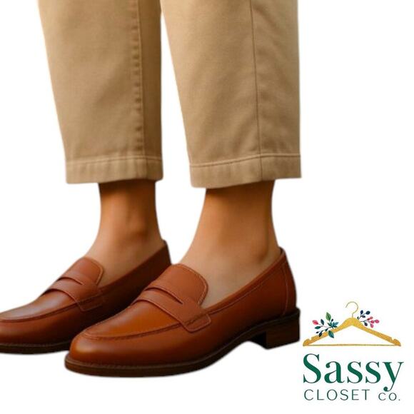 Kensie Brown Gitty Loafers Lightweight Comfort Slip‑On Shoes Women’s 6 NWOT - Picture 3 of 9